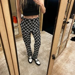 LOUIS VUITTON Checkerboard Trousers in great like new condition!Retail $2300